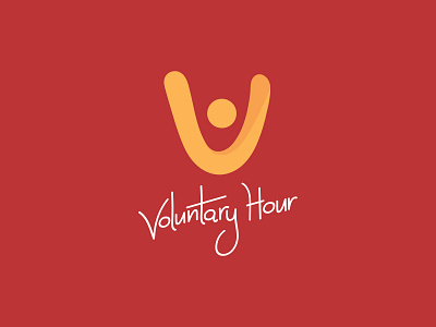 Volunteering Hour Branding branding concept design illustration logo vhour volunteer