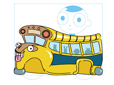 Crazy Bus Kart Design arthur characters fun games illustration kids pbskids