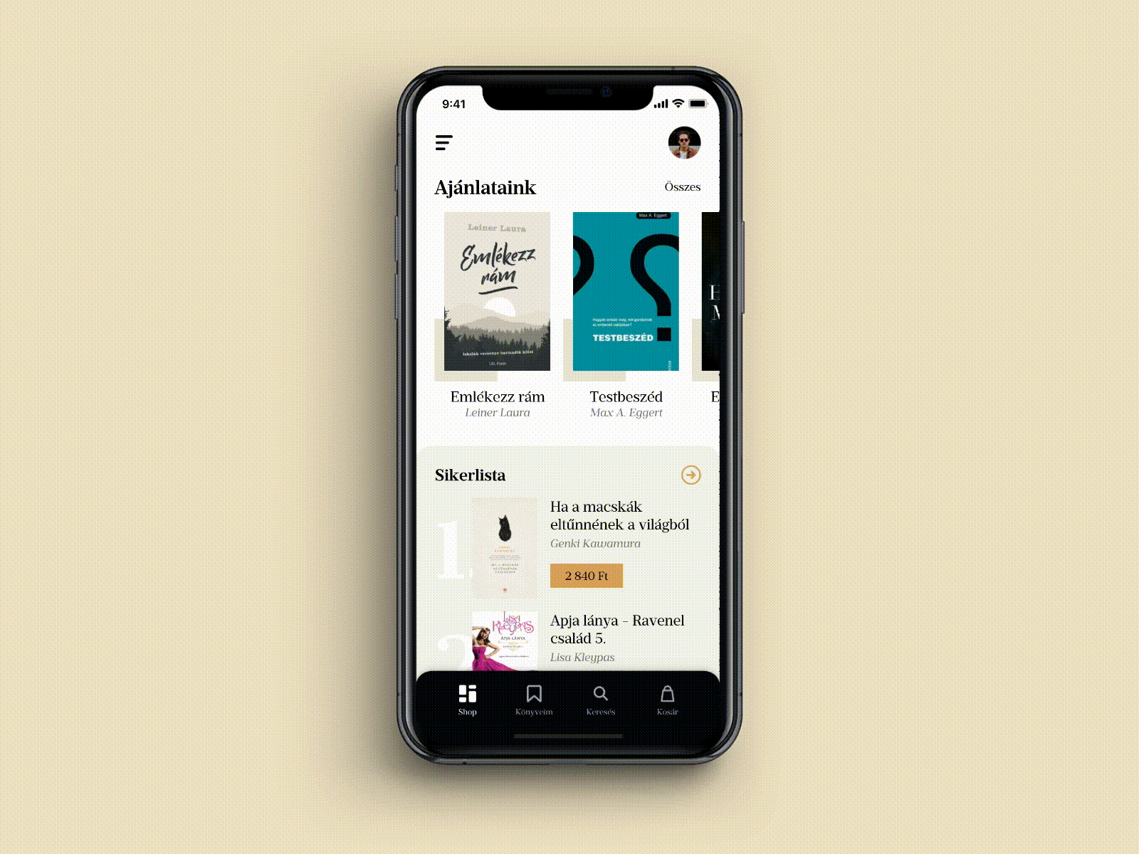 Book store app