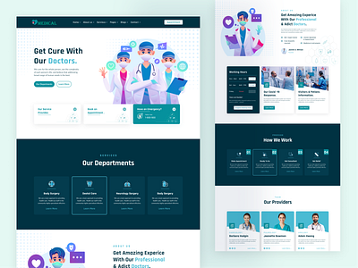 Medical Healthcare service web design