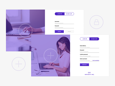 Login and Signup Page Concept design figma login page sign up signup page ui ux webdesign website design