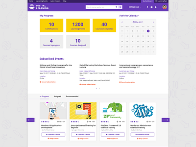 Digital Learning Dashboard