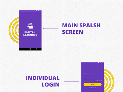 Digital Learning - Mobile App Design