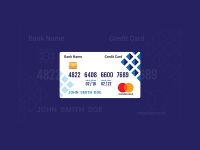 Credit Card  - Concept Design