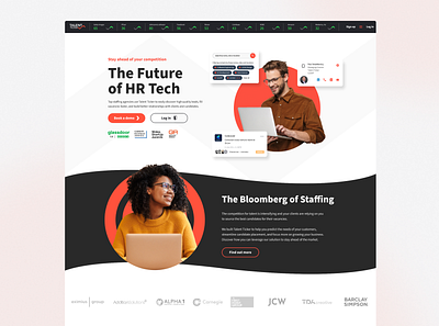 Homepage design