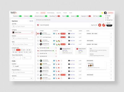 Dashboard - Light app design ui