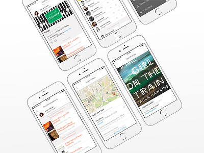 iOS Library Management App (Concept) app concept ios library ui ux