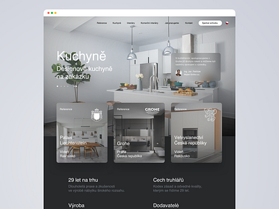 kiitchen clear design milkovone ui ux web