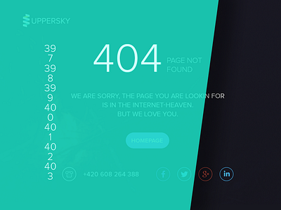 404 Page Not Found 404 dark design flat milkovone page not found uppersky web