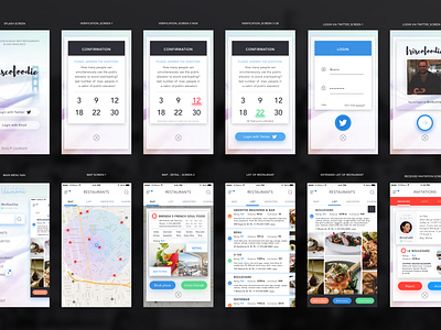 restaurant search app (wip-test) iOS by Petr Milkov on Dribbble