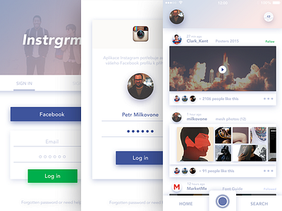 Instagram redesign part 1