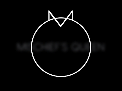 mischief ring black and white dark letter m m milkovone minimal mischief mm monogram