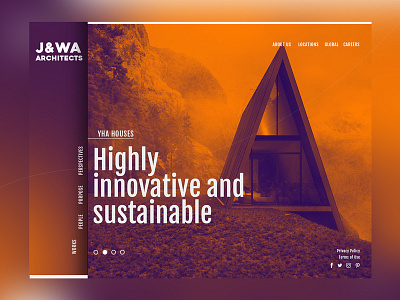 J&WA architectural design interface design uı design webdesign