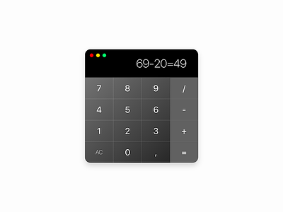 Calculator to OSX calc calculator osx