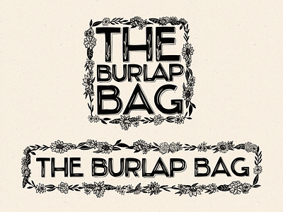 The Burlap Bag | Logo Design