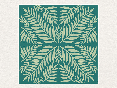 Patterned Leaves | Bandana Design branding design illustration merchandise