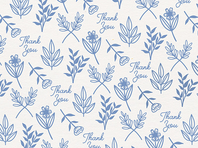 "Thank You" | Wrapping Paper Design