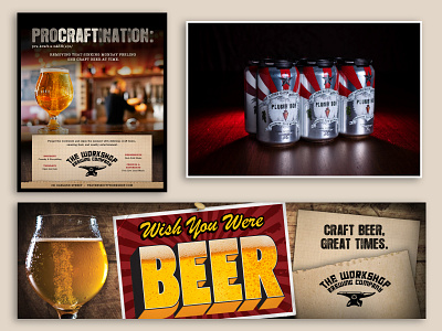 The Workshop Brewing Company Print Ads and Photography