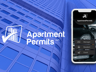 Application Development for Apartment Permits application branding design mobial mobile app ui