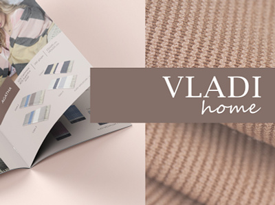 Development of catalog design for VLADI branding brochure catalog catalog design fabric design fashion home illustration plaids print prints textile typography vector