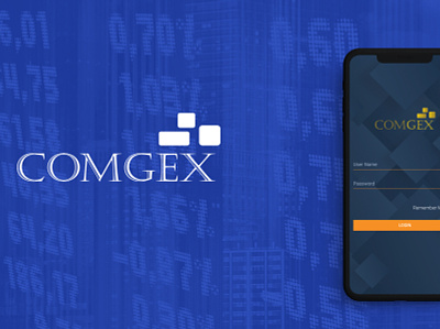 Application development for COMGEX android app application branding design figma finance ios mobile mobile app money typography ui uiux ux vector