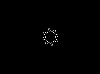 Logo – Radial / Circular Logo black branding design illustration logo minimal