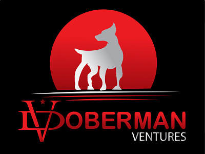 Doberman logo design2 01