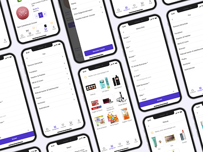 E-commerce Basket - Category - Filter Mobile App Screens