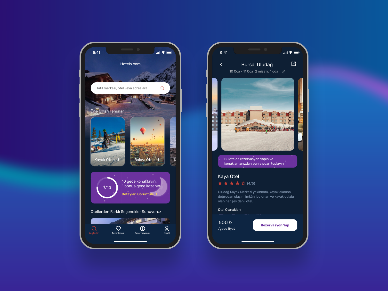 Hotels Com Mobile App Redesign By Burcu Aktas On Dribbble