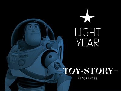 What if the film Toy Story was a Fragrance? advertising branding design fragance graphic design logo perfume toy story