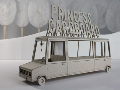 Princess Cardboards' Limousine