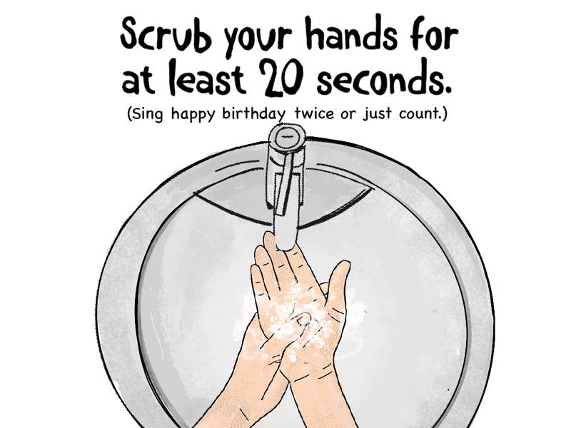 Washing hands never meant wasting water.