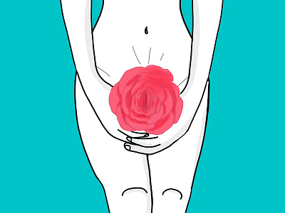 #LetsTalkPeriods art doodle dribbblecommunity girl health illustration menstruation periods
