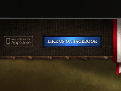 Facebook button button facebook like pattern wood