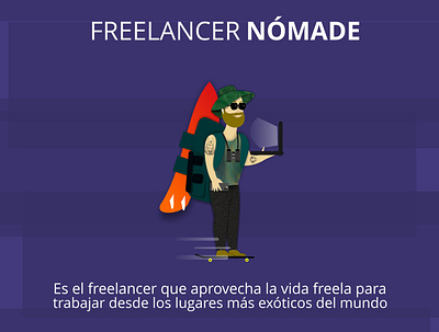 Freelancer mode design graphic design illustration vector