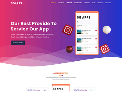 5gapps Website is a responsive