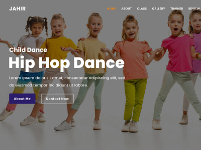 Manifesto is a Dance school Fully Responsive branding design graphic design typography web website