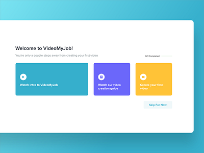 VideoMyJob Onboarding Checklist