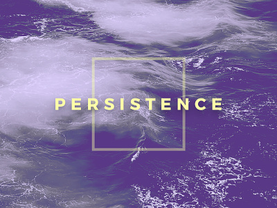 Persistence font graphic invision modern ocean type typography word