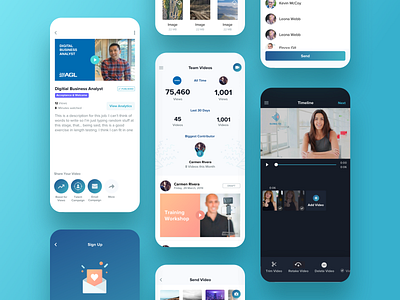 VideoMyJob app redesign