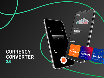 Currency Converter 2.0 finance interactive prototype realistic userinterface ux