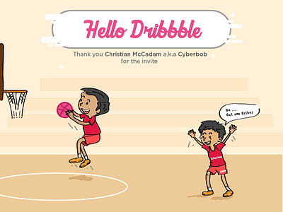 Hello Dribble first shot