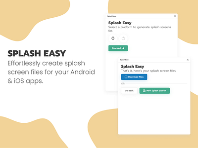 Splash Easy - Effortless splash screens for your apps
