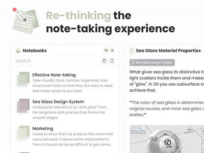 Re-thinking note-taking 3d chrome note taking