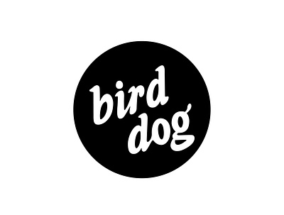 Bird Dog Mattawan Logo adobe illustrator circle logo logo logo design