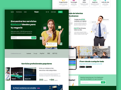 Fiverr Redesign des design graphic design ui ux