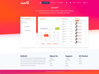 Hiyapp branding design figma photoshop software typography ui ux website xd