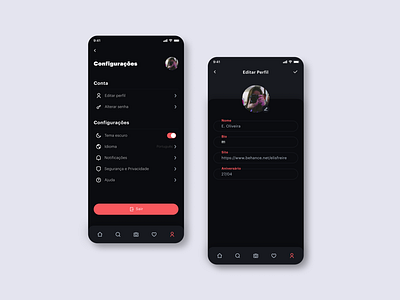 Daily UI #007 - Settings