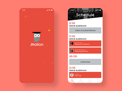 JNation conference mobile schedule