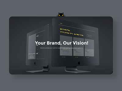 evilcat.design brand design logo webdesign website website design